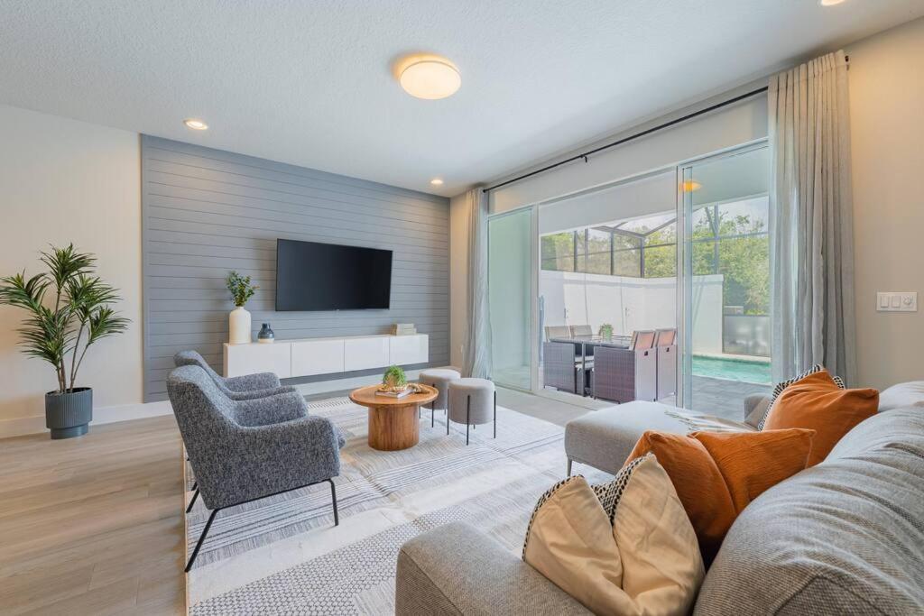 Vila **Brand New** Luxurious Decor Townhouse With Private Pool Hit17145 Orlando Exteriér fotografie