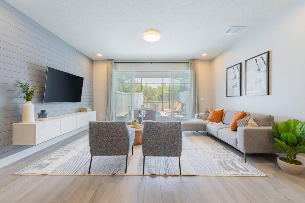 Vila **Brand New** Luxurious Decor Townhouse With Private Pool Hit17145 Orlando Exteriér fotografie